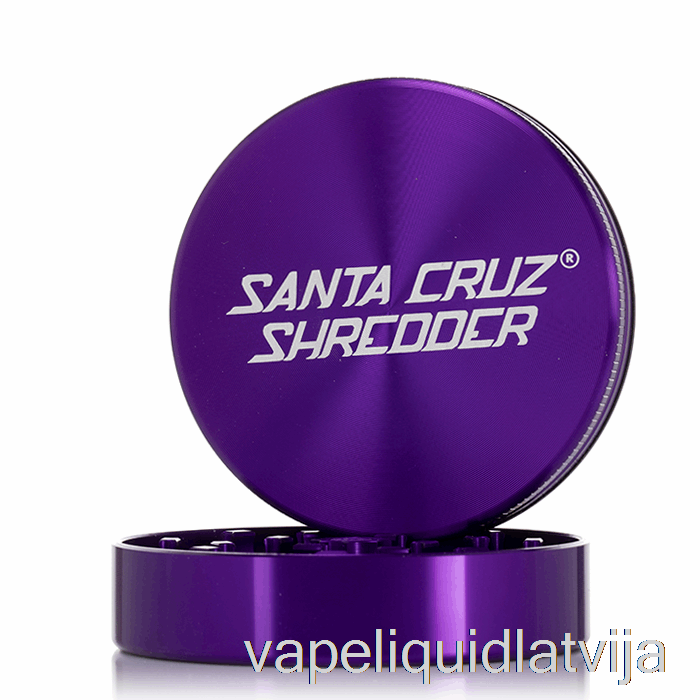 Santa Cruz Smalcinātājs 2,75 Collu Liela 2-daļīga Dzirnaviņas Purpursarkana (70mm) Vape šķidrums